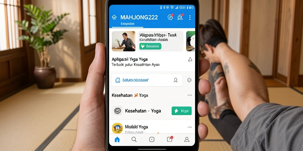 Antarmuka MAHJONG222 menampilkan berbagai kelas Yoga yang menarik dan mudah diakses.