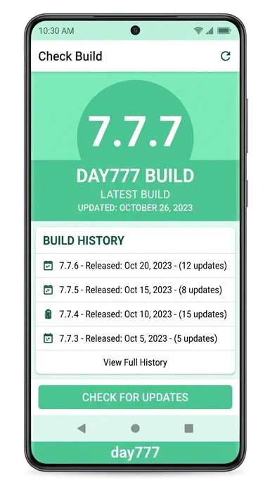 Riwayat Versi day777 untuk Pengguna Android